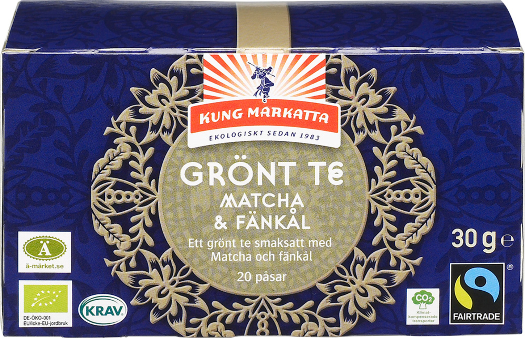 kung markatta grönt te kung markatta grönt te